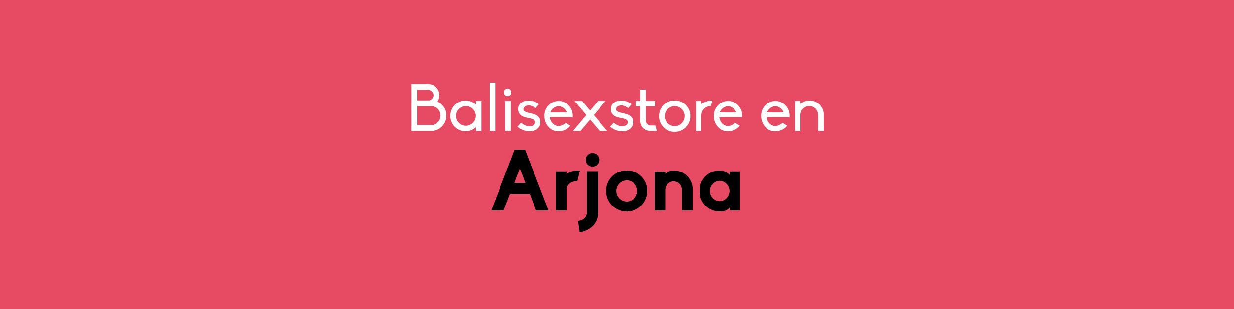 Sex shop en Arjona