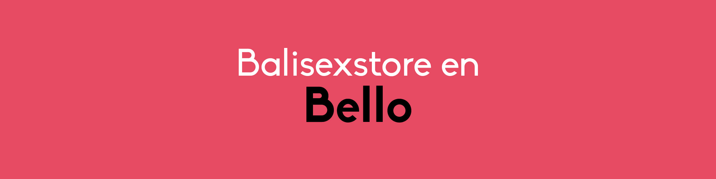 Sex Shop en Bello