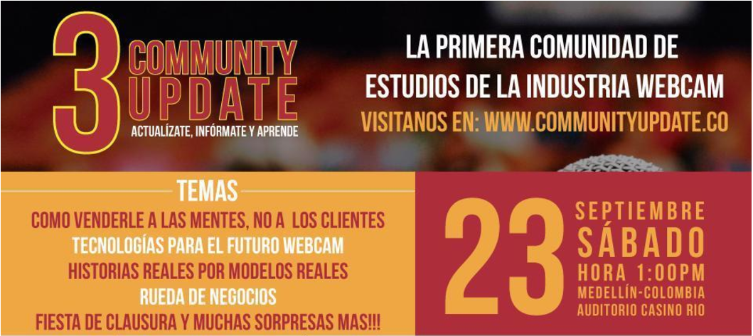 Community Update - Evento De La Industria WebCam
