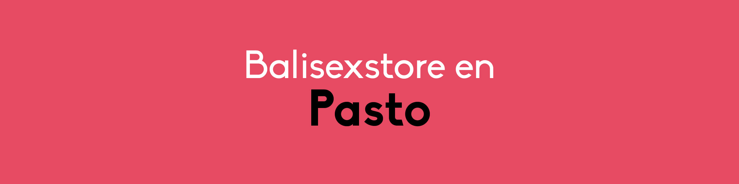 Sex Shop en Pasto