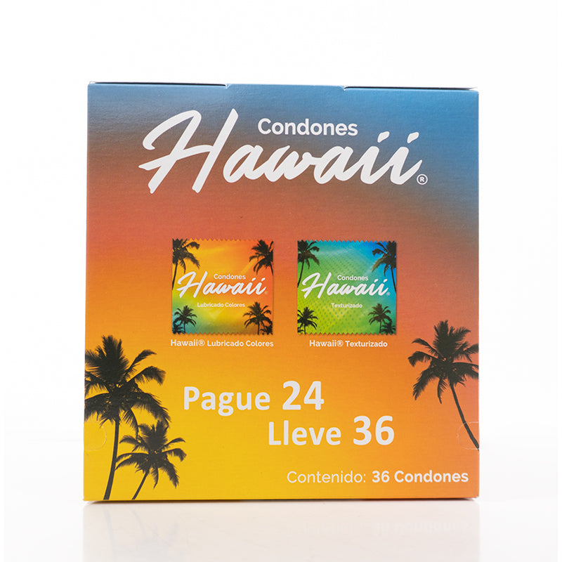 Condones Hawaii x 36