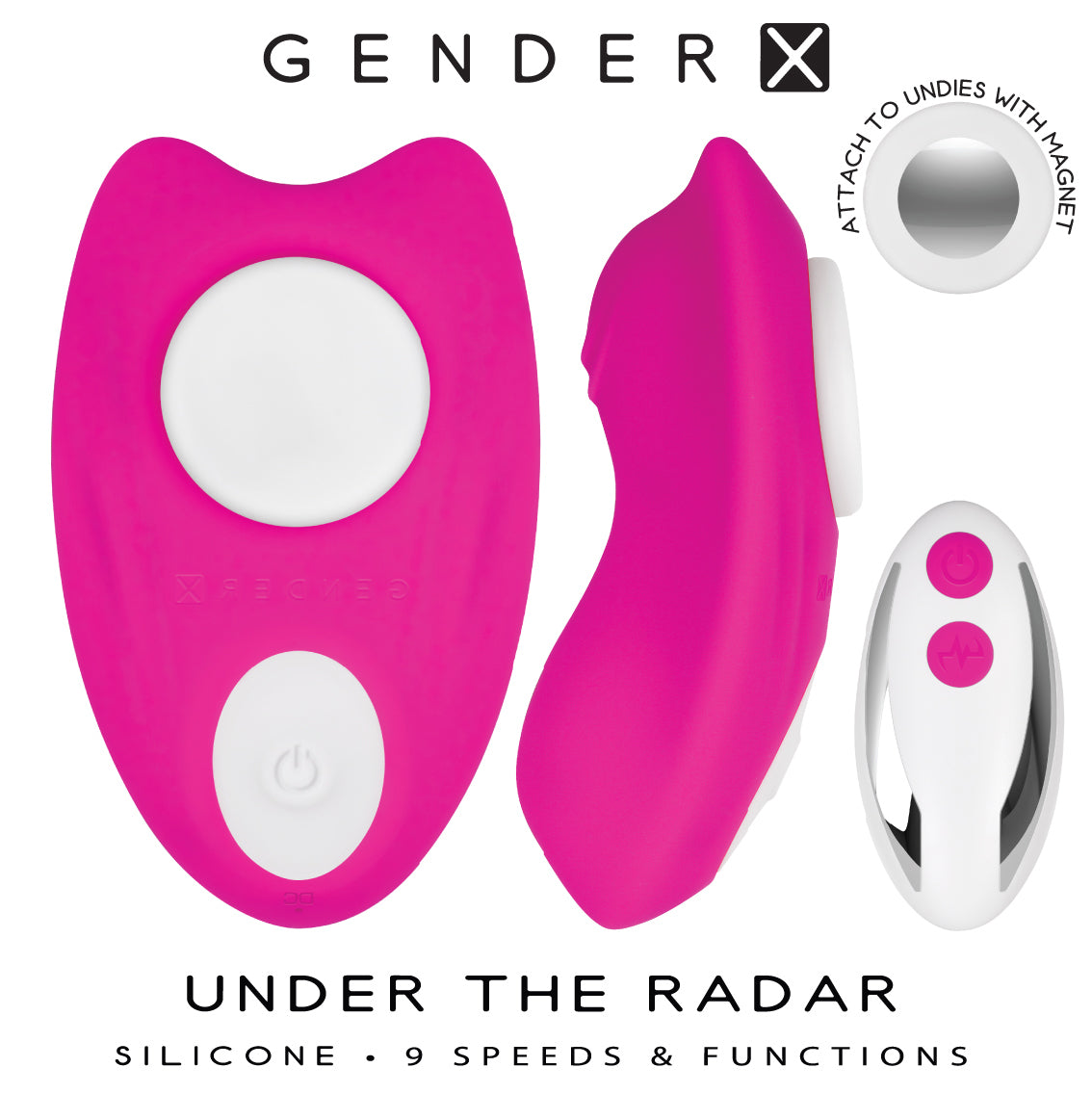 Vibrador Bajo El Radar Gender X